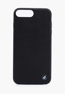Чехол для iPhone BMW 7 Plus / 8 Plus, leather Black