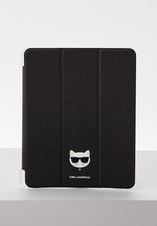 Чехол для iPad Karl Lagerfeld Pro 12.9 (2021), PU Saffiano Choupette Folio Black