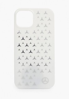 Чехол для iPhone Mercedes-Benz 13, PC/TPU Silver Stars Hard White