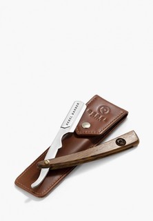 Станок для бритья Rebel Rebel® со сменным лезвием REBEL BARBER Luxury с кожаным чехлом