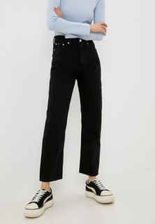 Джинсы Calvin Klein Jeans HIGH RISE STRAIGHT ANKLE