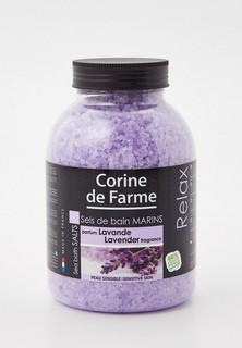 Соль для ванн Corine de Farme морская, расслабляющая