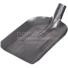 Лопата совковая, рельсовая сталь, 1.4х230х275 мм, 0.8 кг, МЛШЗ, Мрамор