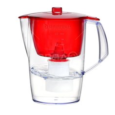 Фильтр-кувшин Барьер, Лайт, для холодной воды, 1 ступ, 3 л, рубин