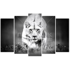 Картина модульная, 125х80 см, 5 модулей, X-507H