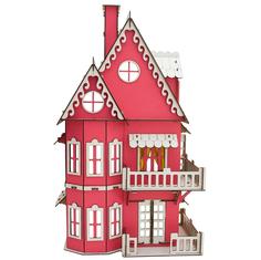 Сборный кукольный домик Эlen Toys &quot;Розовая мечта&quot;