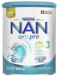 NAN® 3 Optipro Сухая молочная смесь для роста, иммунитета и развития мозга с 12 месяцев, 800гр