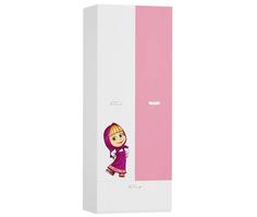 Шкаф распашной Маша и медведь Playtime Smart