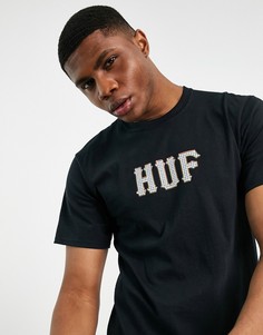 Черная футболка HUF VVS-Черный