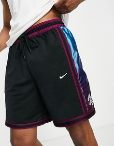 Черные шорты с боковыми вставками Nike Basketball DNA+ Dri-FIT-Черный