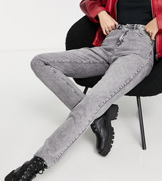 Прямые джинсы выбеленного серого цвета Vero Moda Tall Brenda-Серый