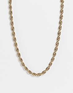 Витое золотистое ожерелье ALDO Umohagan-Золотистый