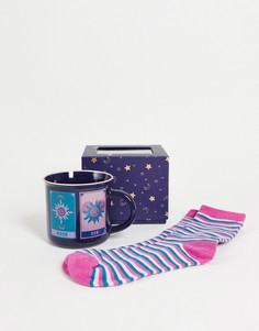 Подарочный набор из носков и кружки с принтом Chelsea Peers-Разноцветный
