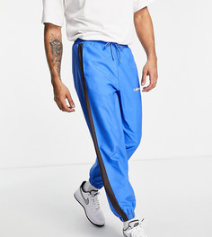 Спортивные джоггеры в стиле oversized из мягкой на ощупь ткани от комплекта COLLUSION-Голубой