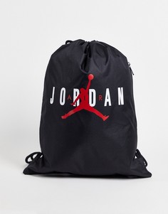 Черный спортивный рюкзак Nike Jordan-Черный цвет
