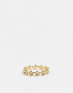 Золотистое кольцо с дизайнов из цветков & Other Stories-Золотистый