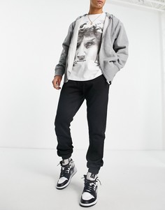Черные джоггеры Selected Homme-Черный