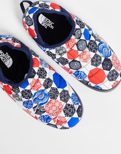 Синие мюли с принтом The North Face Thermoball Traction-Голубой