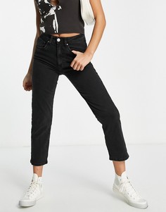 Черные прямые эластичные джинсы Cotton:On-Черный