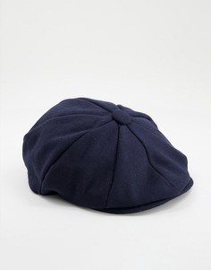 Темно-синяя кепка French Connection-Темно-синий