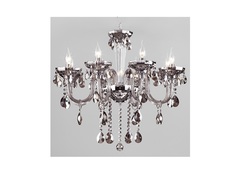 Подвесная люстра lecce (bogates) серебристый 62 см.