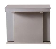 Стол раздвижной lungo , латте (bradexhome) серый 90x75x90 см.