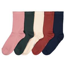 Комплект из пяти пар однотонных LaRedoute