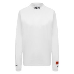 Хлопковый лонгслив Heron Preston