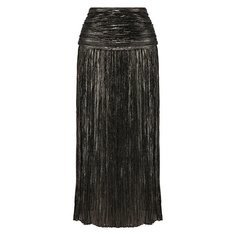 Шелковая юбка Saint Laurent