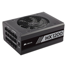 Блок питания Corsair HX1200, 1200Вт, 135мм, черный, retail [cp-9020140-eu/rps0077]