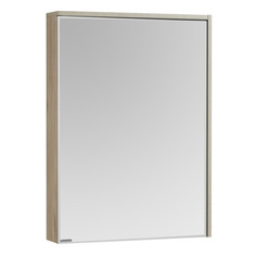 Шкаф AQUATON Стоун 60, с зеркалом, подвесной, 600х833х150 мм, сосна арлингтон [1a231502sx850]