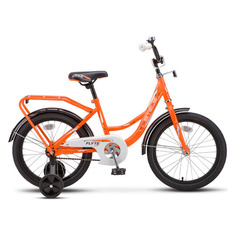 Велосипед STELS Flyte Z011 (2022), (детский), рама 12", колеса 18", оранжевый, 11.9кг [lu084709]