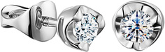 Золотые серьги Серьги ALROSA DIAMONDS 9B022E21