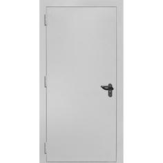 Дверь противопожарная дымогазонепроницаемая 01-EIS 7035 97х207 см левая цвет светло-серый Ferroni