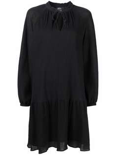 A.P.C. платье с завязками