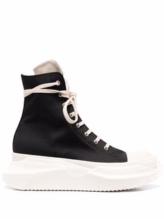 Rick Owens высокие кроссовки Abstract