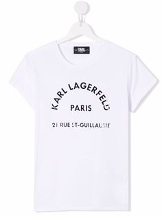 Karl Lagerfeld Kids футболка RSG с логотипом