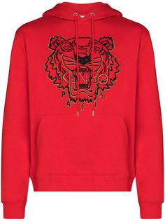 Kenzo толстовка Year of Tiger с капюшоном