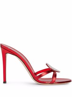 Giuseppe Zanotti босоножки с кристаллами