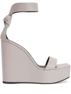 Giuseppe Zanotti босоножки Meissa на танкетке