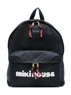 Miki House рюкзак на молнии с логотипом