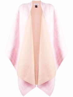 LANVIN шерстяное пончо 3D JL