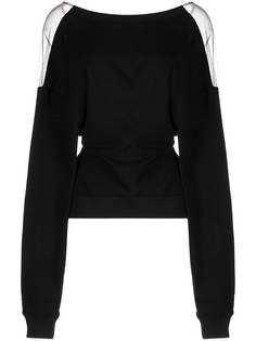 Act N°1 толстовка с длинными рукавами и тюлем