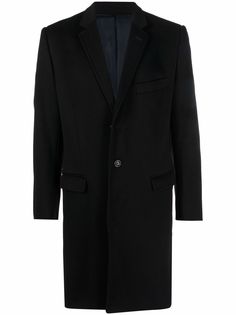 Dolce & Gabbana Pre-Owned однобортное пальто с заостренными лацканами 2000-х годов