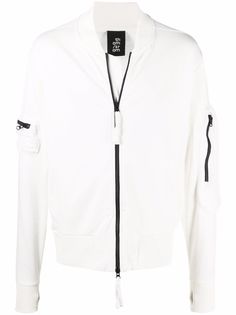 Thom Krom бомбер с контрастной молнией