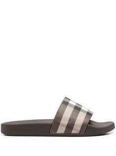 Burberry шлепанцы в клетку