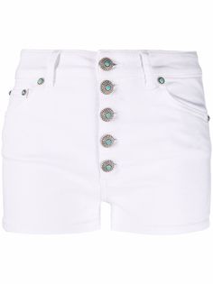 DONDUP джинсовые шорты с кристаллами