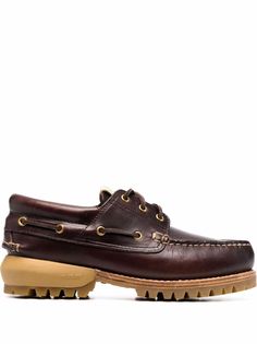 visvim топсайдеры на шнуровке