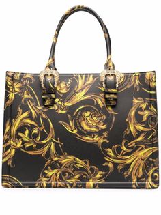 Versace Jeans Couture сумка-тоут с принтом Baroque