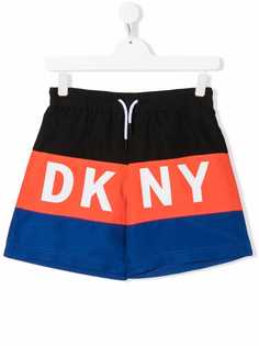 Dkny Kids плавки-шорты с кулиской и логотипом
